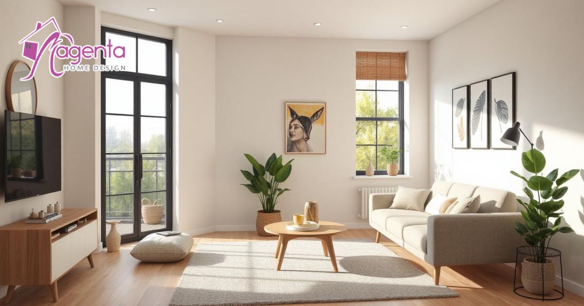 Interior rumah kecil dengan desain minimalis agar ruangan tampak luas dan nyaman tanpa renovasi besar.