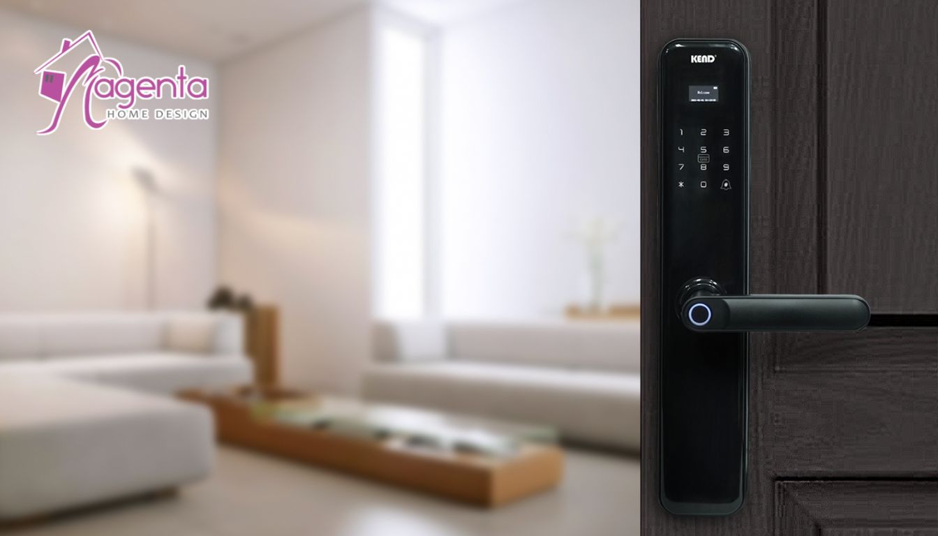 Sistem smart door rumah dengan sensor digital