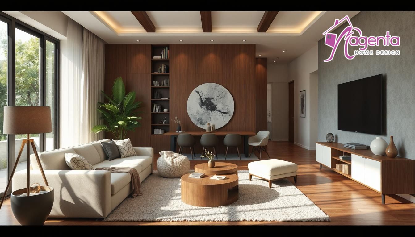 Interior rumah modern kontemporer stylish