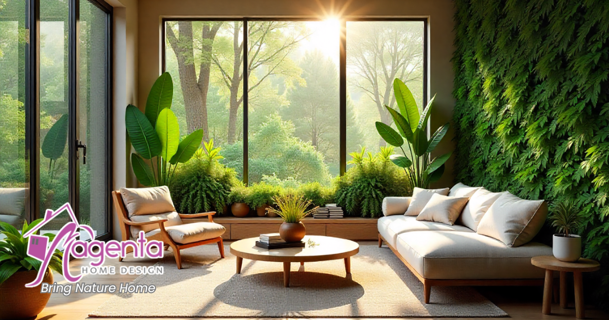 Ruangan rumah dengan sentuhan Biofilic Interior Estetik